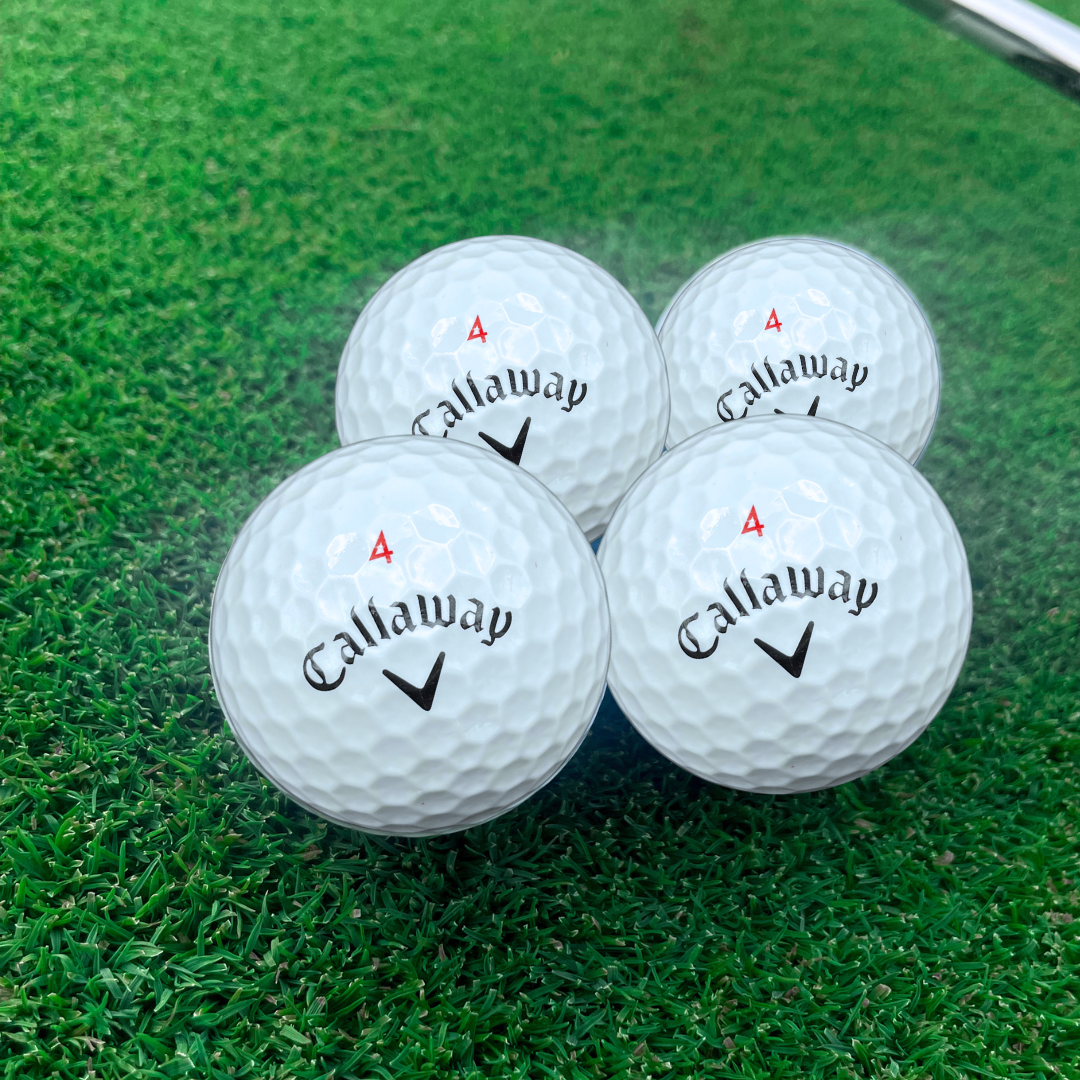 Callaway ChromeSoft Rasen Lakeballs Weiß