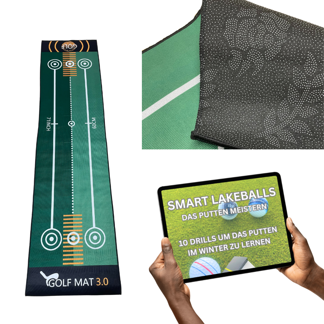 Putting-Matte 60cm Indoor + Putting Drills Guide