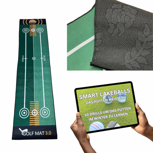 Putting-Matte 60cm Indoor + Putting Drills Guide