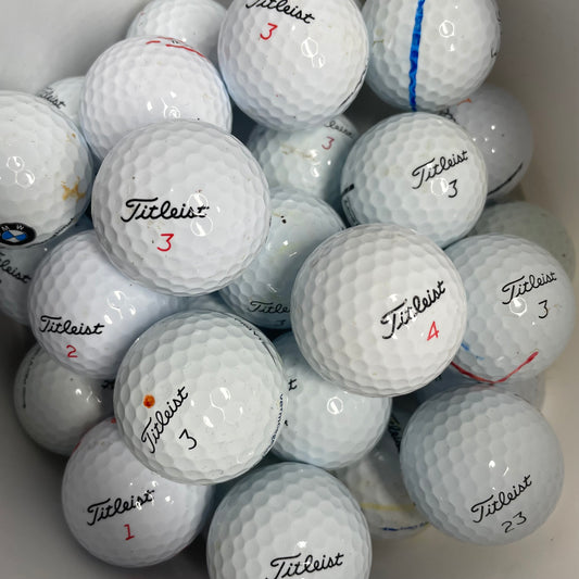 Golfbälle Lakebälle Weiß von Titleist